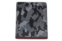 Zippo Lederen creditcardhouder Creditcard Case, 10 cm, Groen Camouflage