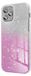 Xiaomi Coque de téléphone, adaptée pour le Xiaomi Redmi Note 15 PRO 5G, brillant, rose transparent