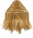 lumisky LEONORA lampenkap rotan beige rond 44 cm