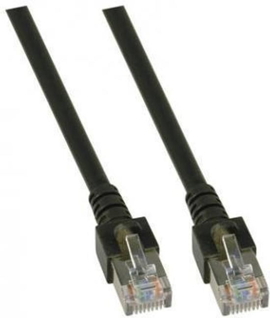Techtube Pro - Internetkabel S/FTP CAT.5e - zwart - 1 meter