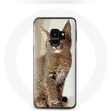 Maniacase Etui voor Samsung Galaxy S9 plus Siamese kattenrace