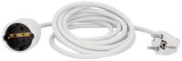 UNITEC Schuko-verlenging, H05VV-F3G 1,5 mm², IP20, 3 m, wit
