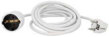 UNITEC Schuko-verlenging, H05VV-F3G 1,5 mm², IP20, 3 m, wit