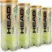 HEAD Pro S Padel Ballen - 4 Pack (12 Ballen) - Jaune