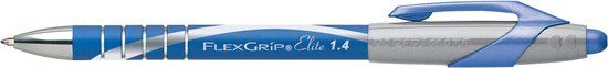Paper Mate Flexgrip Elite Blauw - 12 Stuks