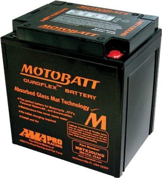 Motobatt Agm Accu Mbtx30Uhd 12V 32Ah