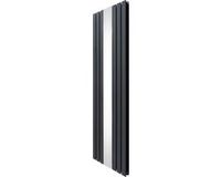 MonsterShop Monster Group BV Platte spiegel radiator - grijs - 1800x565mm - 8092 btu warmteafgifte