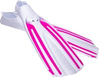 Oceanic Viper 2 - Palmes - Palmes de natation à pied entier - Adultes - Blanc/Rose - XXS (34-36)
