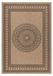 Carpetsale24 Tapis intérieur extérieur tissage plat aspect sisal naturel résistant aux intempéries salon balcon cuisine terrasse design bohème taille : 80x150 cm