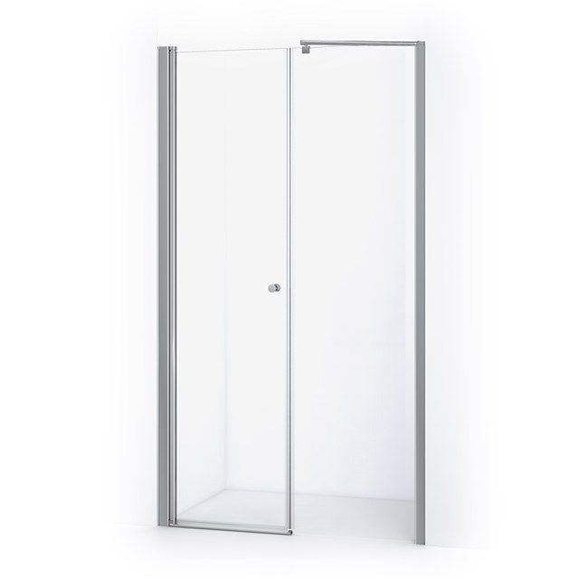 Maxaro Douchewand met Draaideur Zircon Comfort 115cm Chroom