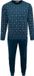 Pastunette - Blue Comfort - Pyjama - Velours Fleece - Blauw - Maat 2XL