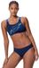 Speedo Dames Bikini Medley Logo V-Back Marine/Bleu