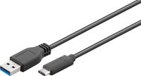 Microconnect USB-C to USB3.0 A Cable, 3m, Black