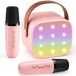 Karaokeset enfants - 2 microphones sans fil - Bluetooth - Effets lumineux