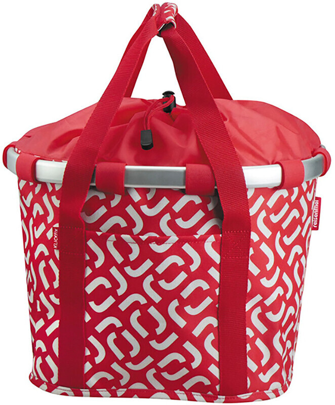 KlickFix Fietsmand 15l, rood