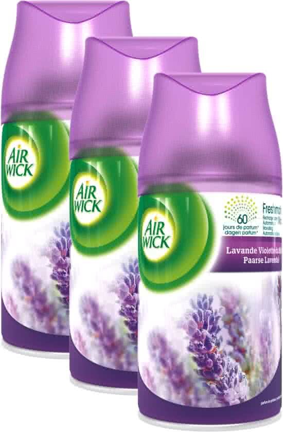 Air Wick Freshmatic Max Automatische Spray - Paarse Lavendel - Navulling - 3 x 250 ml - Grootverpakking