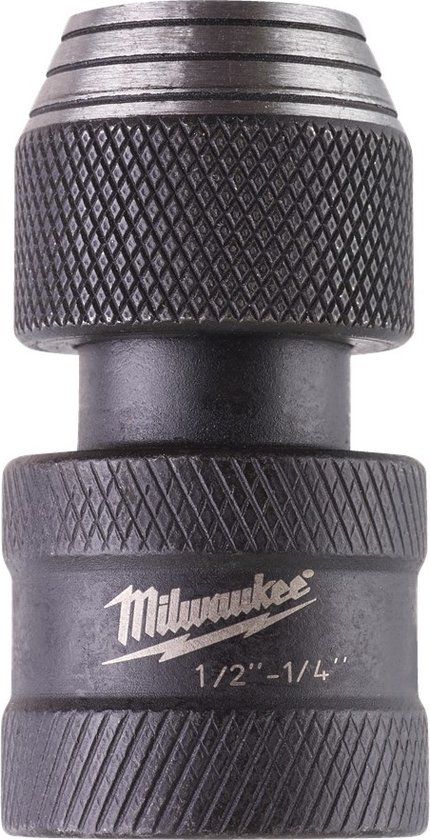 Milwaukee 4932471828 1/2″ slagvaste doppen - adapter Adaptor ½ Square - ¼ Hex