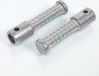 replay voetsteun voor bromfiets MBK 50 51 Argent aluminium rond d16mm nieuw