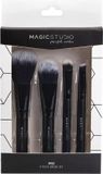 GAFAS Aquarius Cosmetic, S.L. (AQC) Magic Studio Brush Set 4 Pcs