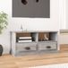 Maison Exclusive - meuble TV, gris Sonoma, 93x35,5x45 cm, panneau de particules