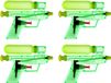 CEPEWA Waterpistool/waterpistolen - groen - 15 cm - kunststof - afneembaar reservoir