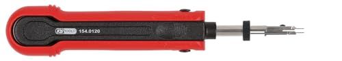 KS Tools 154.0120 Ontgrendelingsgereedschap voor platte stekkers/platte stekkerhulzen 2,8 mm (KOSTAL SLK), 2-voudig verstelbaar