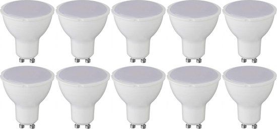BES LED LED Spot 10 Pack - GU10 - 4W - Warm Wit 3000K - 320lm