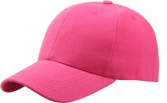 LGT JWLS Effen Baseball Cap van 100% Katoen - Roze