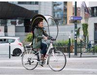 Bub-up Regenbescherming Voor Fietsen/regenhoes Veelkleurig Jongen