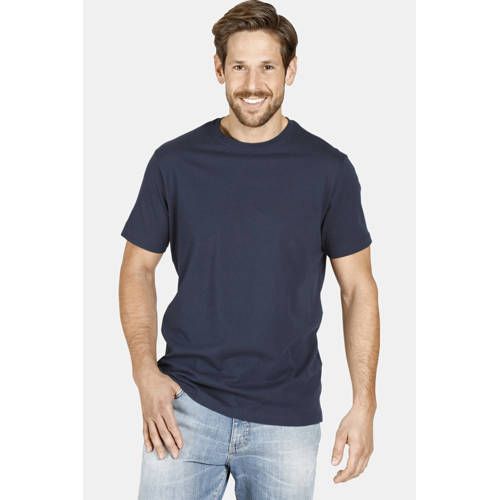 Jan Vanderstorm T-shirt (set van 2) ERKE donkerblauw