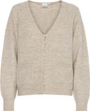 ICHI IHBANISE CA Cardigan Dames Oatmeal Melange L