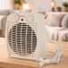 Mimotec Mimotec White Comfort Elektrische verwarming, 2000 W, draagbare vloerverwarming, dubbel vermogen 1000/2000 W, geluidsarm < 53 dB, IP20, voor ruimtes tot 20 m132