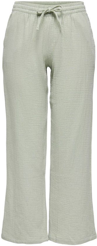 JdY Jacqueline de Yong Broek Jdytheis Life Wide Pant Wvn Noos Desert Sage - W28 X L32