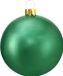 Christmas Decoration Mega Grote Kerstbal - 65 cm - Groen - Opblaasbaar