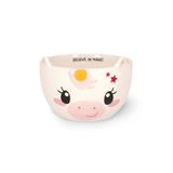 Legami - Mueslibeker Goedemorgen! Eenhoorn-thema, ontbijtbeker, magnetronbestendig, vaatwasmachinebestendig, inhoud tot 400 ml, 12 x 9 cm