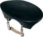 Teller CR-216E violin chinrest 'Flesh'-model, ebony, made in Germany