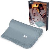 Lionelo Muslin Blanket Mousseline Babydeken met Franjes 70x100 cm