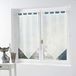 Douceur d'Intérieur Salina voile zandkleuren gordijn beige 2 x 60 x 160 cm
