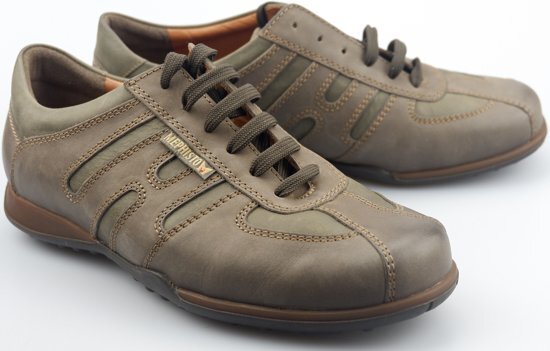 Mephisto AGATINO lederen veterschoen voor heren donkergrijs *AANBIEDING