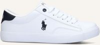 Polo Ralph Lauren Theron Iv Sneakers Jongens - Leren Sneaker - Wit - Maat 40