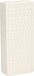 Gerimport Waterverdamper - creme wit - keramiek - 400 ml - radiatorbak luchtbevochtiger - 7,4 x 17,7 cm