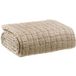 Vivaraise Plaid Swami 100% Coton Couleur Muscade 130 x 200 cm