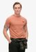 Superdry Essential T-shirt Homme Coton XXXL Fired Orange Grit