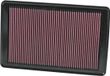 K&N vervangingsfilter passend voor Opel GT 2.0 2007-2009 / Saturn Sky 2.0 2007-2009 / Pontiac Solstice 2.0 2007-2010 (33-2369)