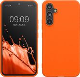 kwmobile Samsung Galaxy A54 5G hoesje - Back cover in neon oranje
