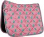 HKM Napels Zadeldek Roze/Aqua PVZ