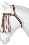 Horka Vliegenfrondeel Keelriem 43 Cm Polyester Bruin