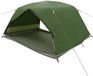 vidaXL Backpacking Tent 4-persoons Groen Polyester met PU Coating