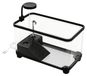 Aquarium tortue transparent avec plateau sec
