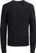 JACK&JONES JREBJOSH KNIT CREW NECK Jongens Gebreide Truien Zwart S